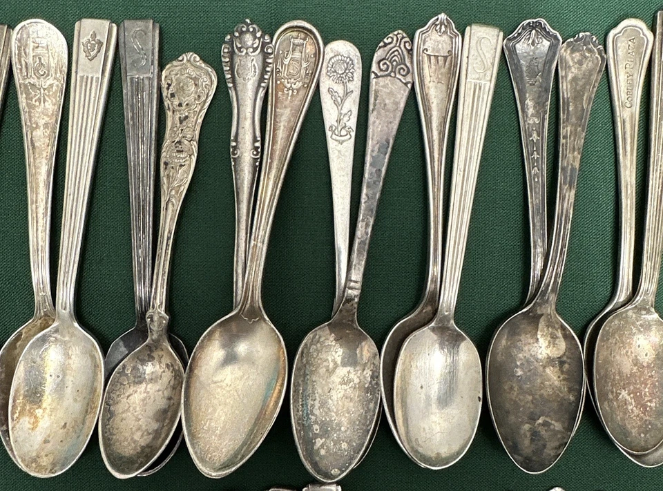 75 шт. ЛОЖЕК HOTEL DEMI посеребренная смесь Waldorf Astoria La Salle Statler и многое другое! - Изображение 3 из 4