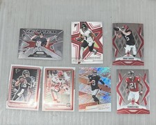 Panini Atlanta Falcons NFL 7 Card Lot 2023 Prizm Rookies Cousins Robinson