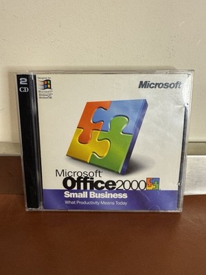 Microsoft Office 2000 Small Business Upgrade 2 Discs