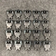 K2 SYSTEMS Solar Panel Cross Clamp Set 4000145, Dark, Case of 20