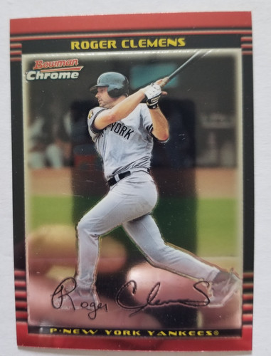 Roger Clemens #76 2002 Bowman card