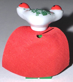 LEGO Space Police 3 Alien SQUIDMAN Minifig Green Monster Squid Man Red Cape 5980