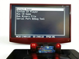SAROO  Optical Drive Emulator  For Sega Saturn  Built-in 1MB/4MB RAM Card