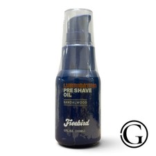 FREEBIRD Lubricating Pre Shave Oil Sandalwood 1 fl oz 30ml Mens Shaving NWOB