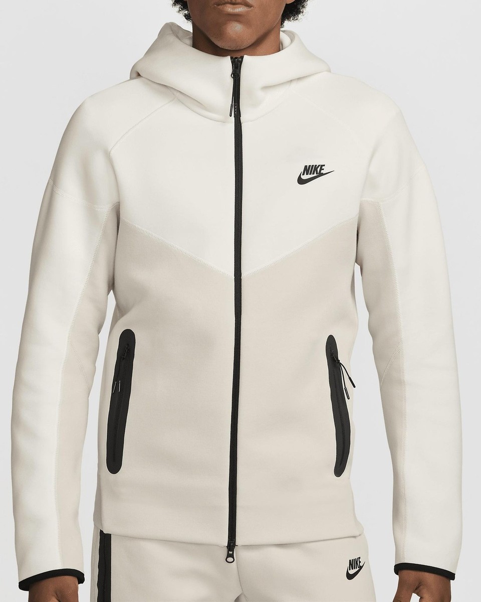 FB7921-104] MENS NIKE FULL-ZIP SPORTSWEAR TECH FLEECE HOODIE | eBay