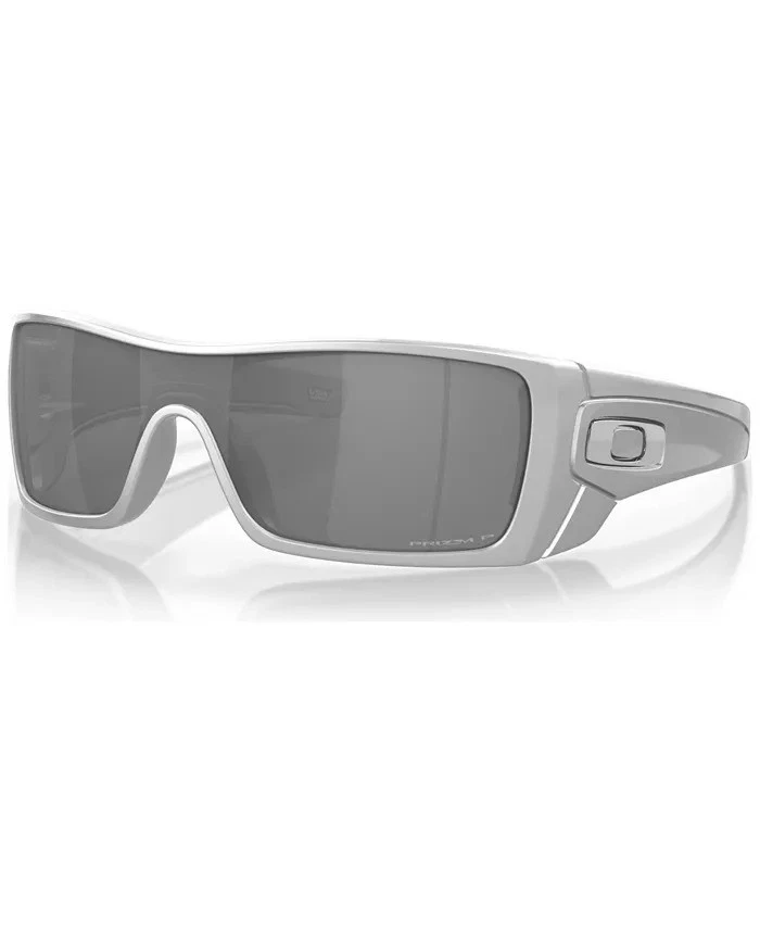 Oakley OO9101 6927 Batwolf Polarized Sunglasses X Silver Frame/Prizm Black Lens