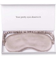 Silk Sleep Mask Light Blocking Luxury 100 Mulberry 19Mm Silk Eye Mask Eye Cover
