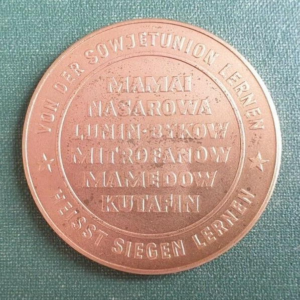 Bedingter kostenloser Versand DDR Medaille Plakette - Reichsbahn 25 ...