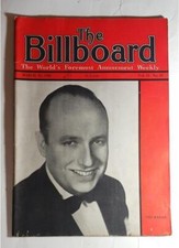 BILLBOARD MAGAZINE MARCH 23 1940 SUPERMAN OZZIE NELSON PINBALL MACHINE ADS