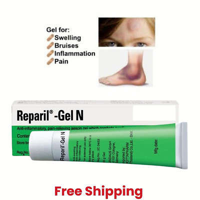 New REPARIL GEL N Anti-Inflammatory And Pain Relieving 40g Latest Batch
