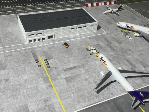 Jetset Models 1:400 Cargo Complex (White) - Picture 2 of 4