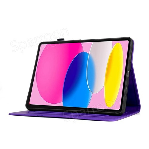 For iPad A16 11th/10th/9th/8th/7th Gen Air Pro 11 Leather Smart Flip Case Cover - Picture 41 of 56