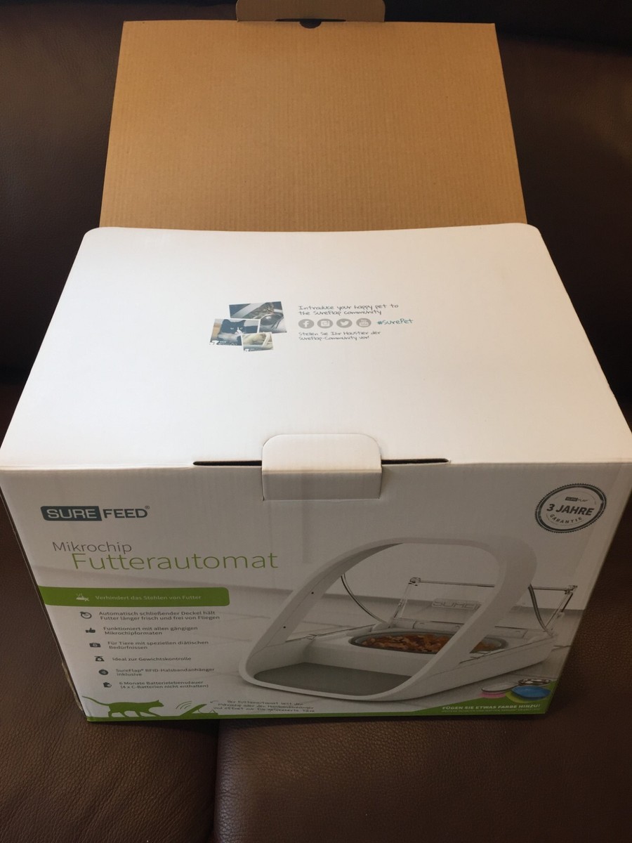 SureFeed MPF001 Automatic Microchip PET FEEDER (Cats/Small Dogs