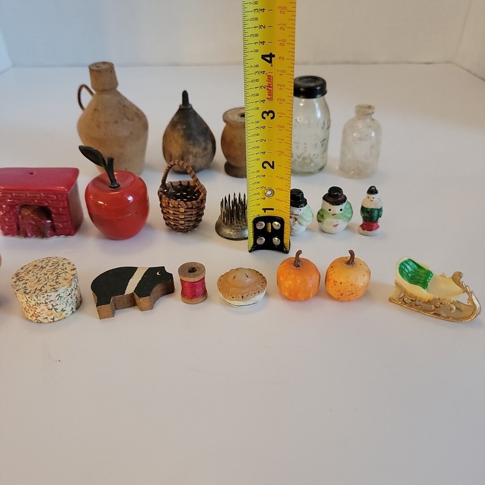 Lot Of 21 Small And Mini Vintage Items Miscellaneous Sizes & Materials eBay