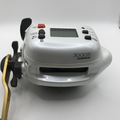 Shimano DENDOU MARU 3000R Used w/ Cable From Japan - Picture 7 of 13