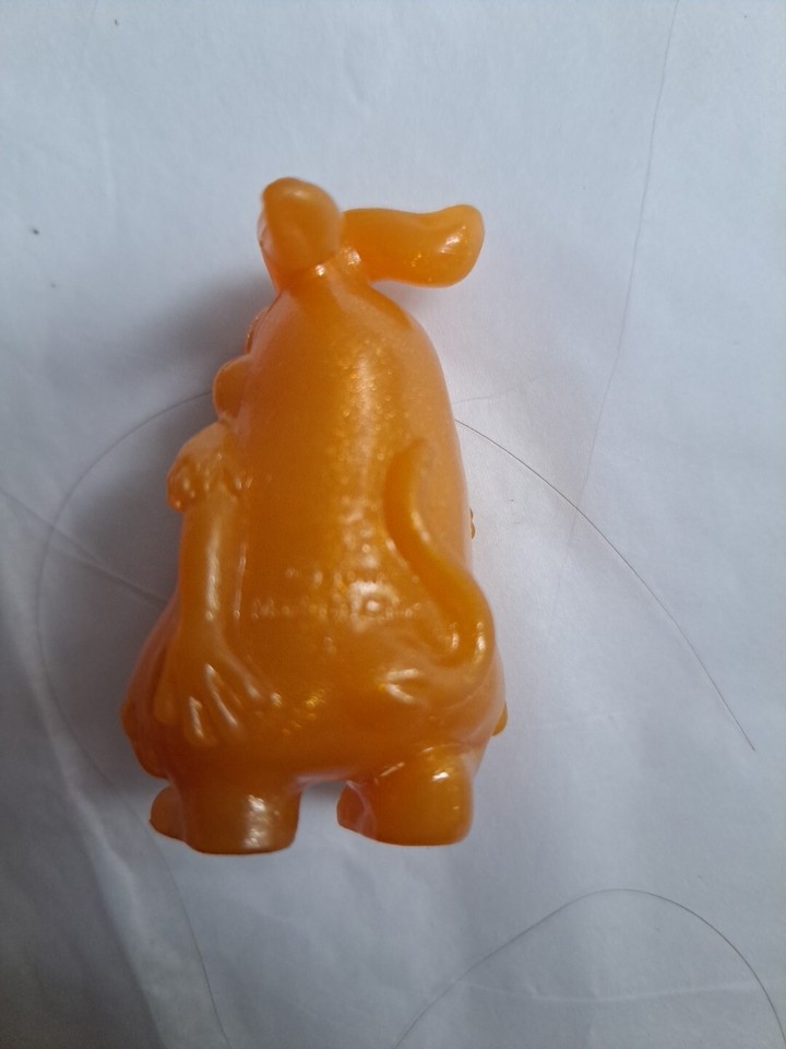 Yowie Boof World Monster Orange 2" Figure Cake Topper Vintage Toy Relic