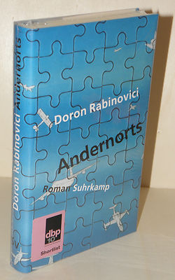 Doron Rabinovici - Andernorts | Roman Hardcover Suhrkamp-Verlag  | NEU in Folie