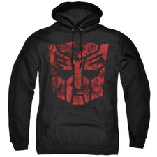 Transformers Hoodie Imprinted Autobot Logo Black Hoody