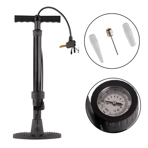 Fahrrad Standpumpe Luftpumpe Fahrradpumpe Handdruckpumpe Standluftpumpe Neu