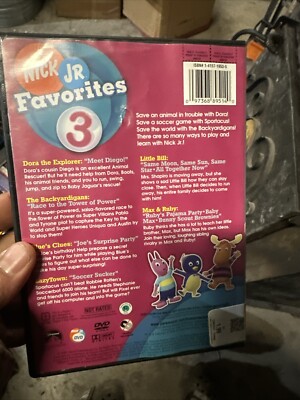 Nick Jr. Favorites - Vol. 3 (DVD, 2006) 97368895140| eBay Nick Jr. Favorites - Vol. 3 (DVD, 2006) 97368895140| eBay