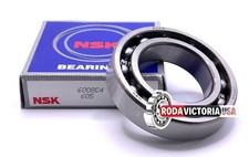 NSK Japan 6008 C4 Deep Groove Ball Bearing, Open No Seals 40x68x15 mm