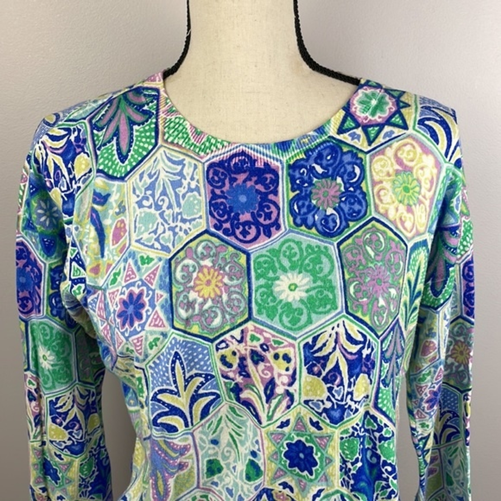 Talbots Petites Pullover Lightweight Sweater SZ L… - image 2