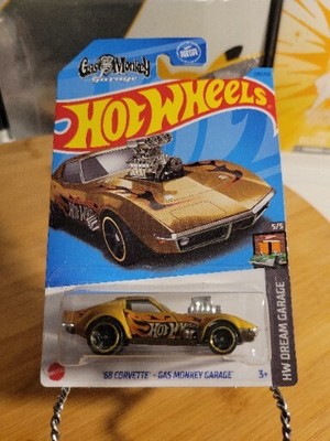2023 HOT WHEELS GAS MONKEY GARAGE  68 CORVETTE Gold