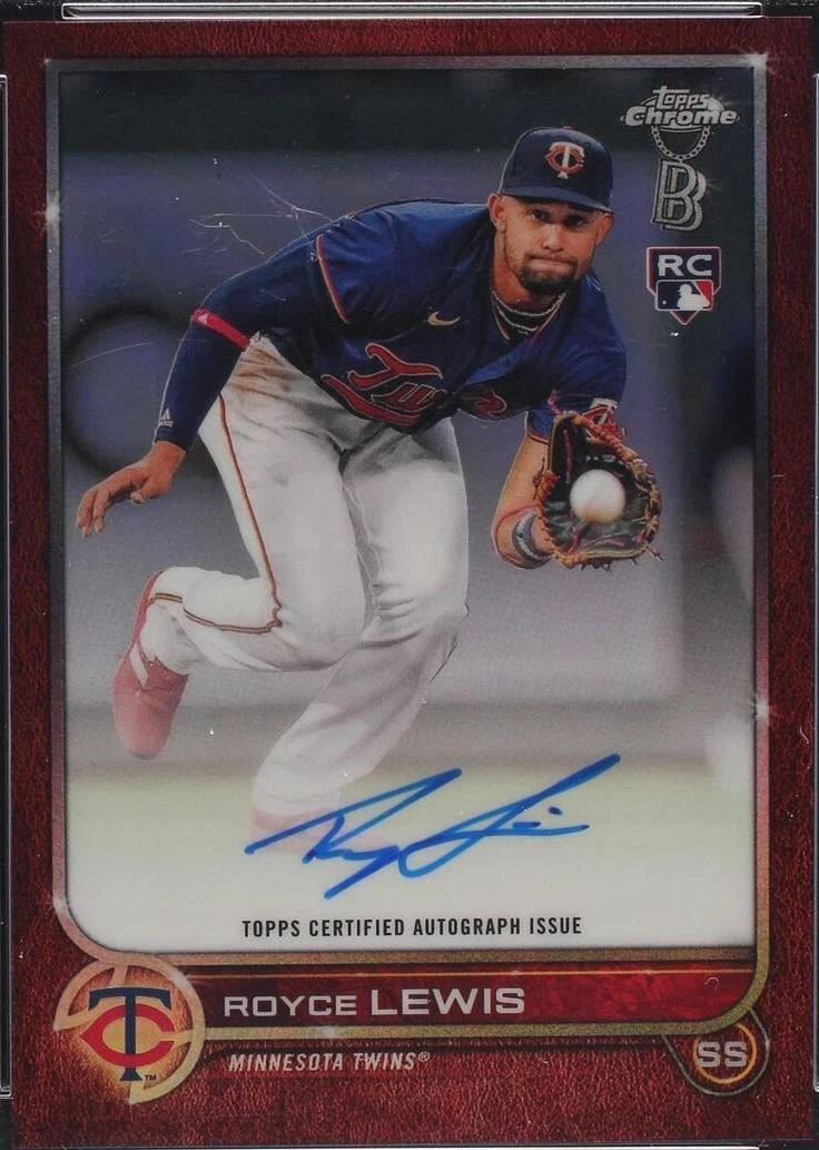 2022 Topps Chrome Ben Baller Edition - Royce Lewis #BBA-RL for