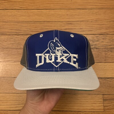 The Game NCAA Duke Blue Devils Flat Brim Snapback Hat - Officially Licensed Embroidered Cap