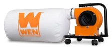 WEN DC3401 5.7A 660 CFM Dust Collector w/ 12-Gallon Bag and Optional Wall Mount