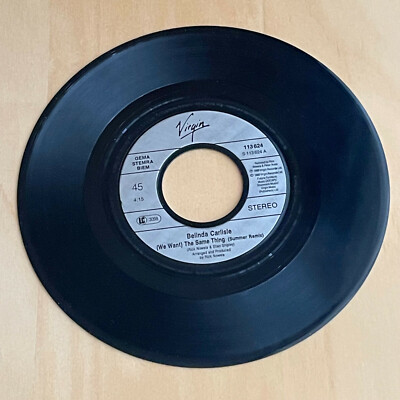 Single The Same Thing / Shades Of Michaelangelo / Belinda Carlisle 113624 Virgin