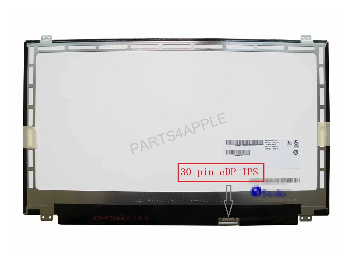 New Laptop LCD LED Screen Replacement Gateway NE57202H B156XTN03.1 eDP 15.6
