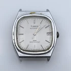 Vintage Timex E-Line Automatic Stainless Steel Watch Running