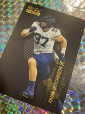 2022 WILD CARD MATTE AIDAN HUTCHINSON ROOKIE BASE #MB-2 MICHIGAN LIONS CSTR RARE. rookie card picture