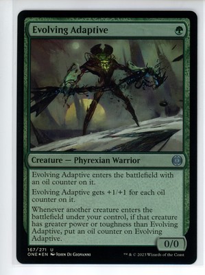 EVOLVING ADAPTIVE All Will Be One FOIL #167 ONE(NM+)(MTG)