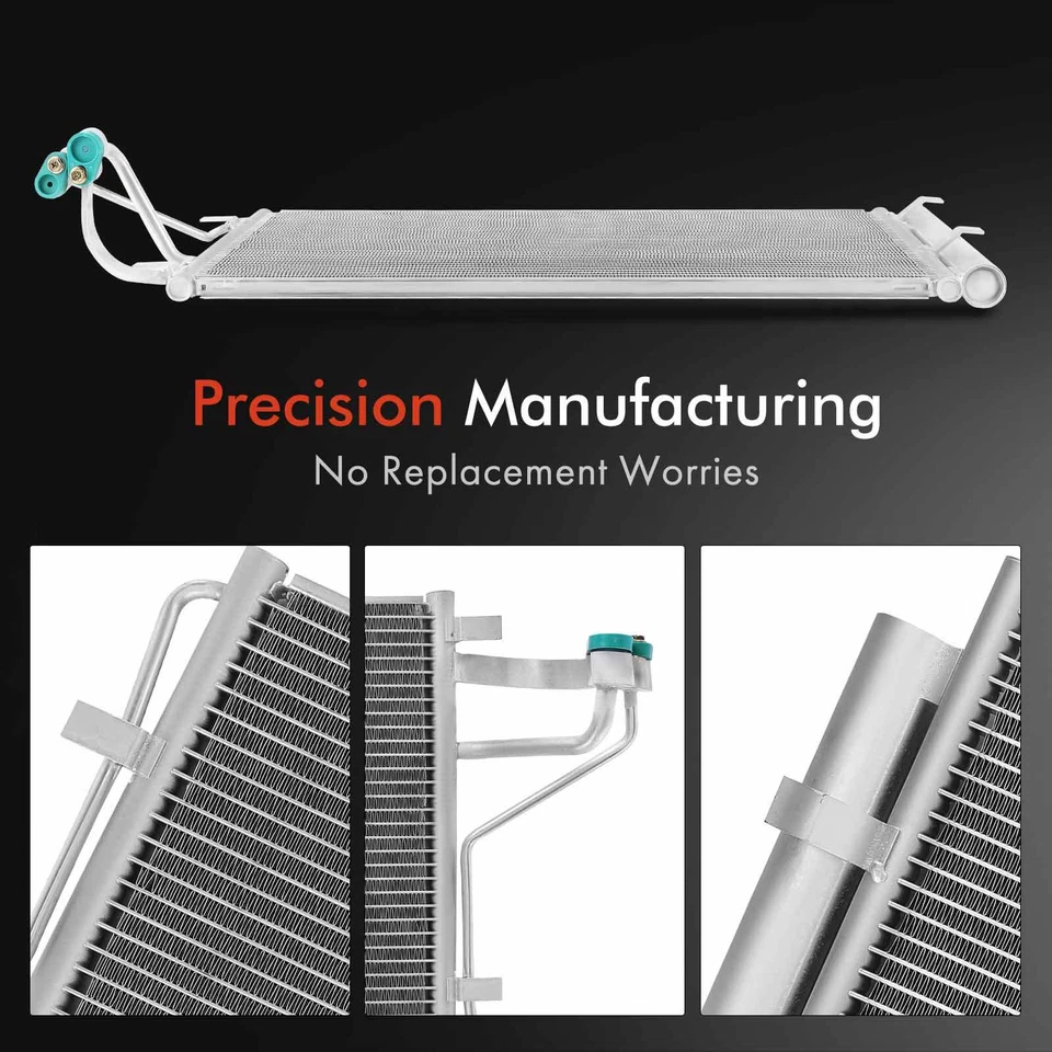 AC Condenser & Dual Cooling Fan Assembly Kit w/Shroud for Chevy Suburban 1500 - Изображение 3 из 4