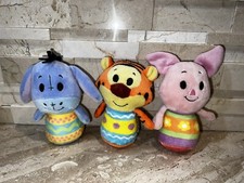 Hallmark Itty Bittys Easter Tigger Eeyore Piglet-Set Of 3-Plush