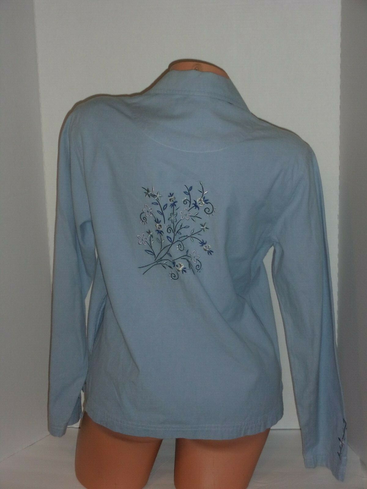 Cherokee front zip lightweight jacket small - image 1