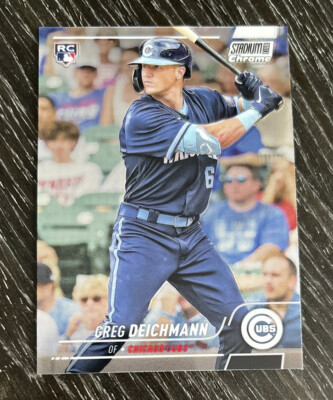 2022 Stadium Club Chrome Greg Deichmann Cubs Rookie #92