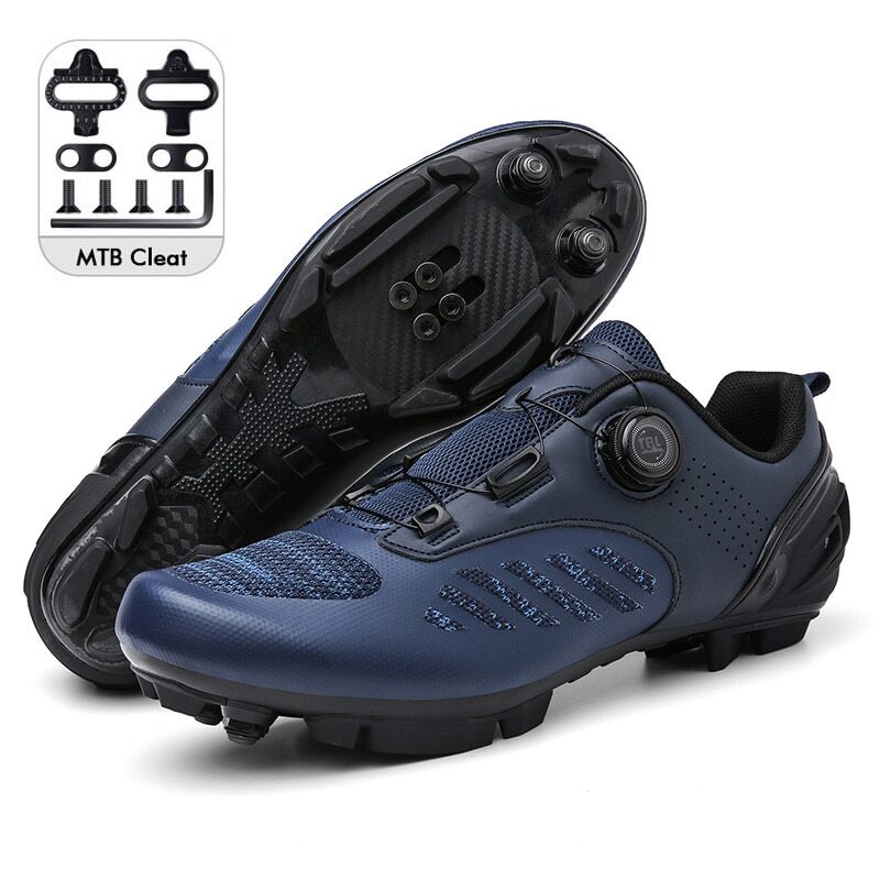 Fashion Road Bike Shoes Men's Breathable Cycling Shoes Road Cycling Sneakers 