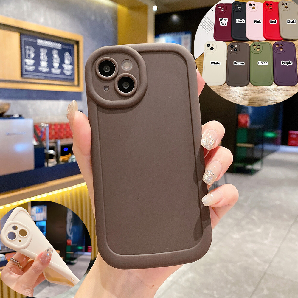 For iPhone 17 Pro Max 16 15 14 11 XR 7 Solid Color INS TPU