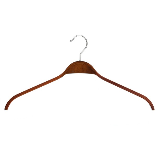 SchichtholzbüGel KleiderbüGel HolzbüGel HemdbüGel BüGel WäSchebüGel Braun 42 Cm-image