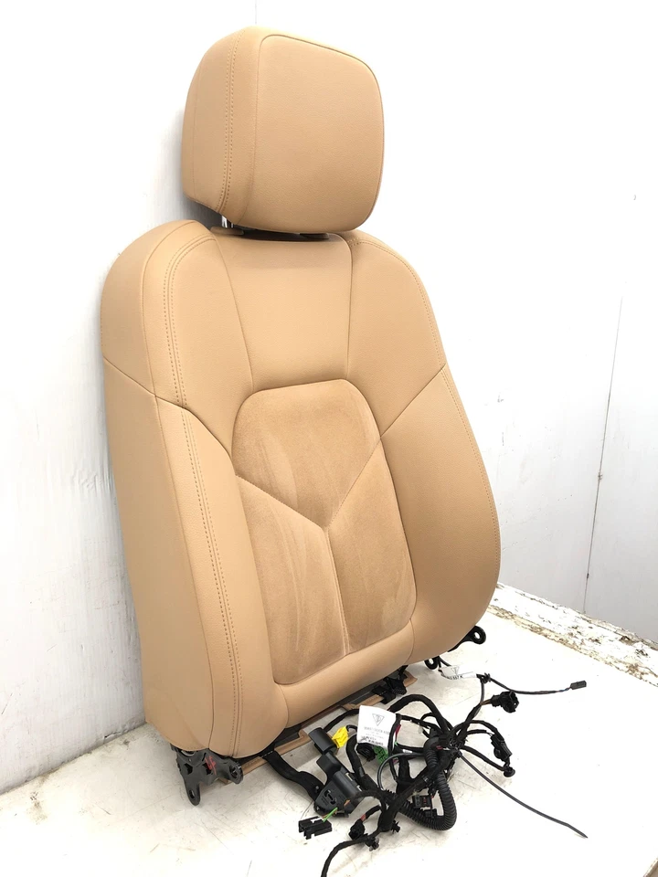 Porsche Macan 95B 2015-2016 OEM LH montaje asiento superior delantero izquierdo Foto 2 de 4
