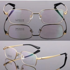 Business Titanium Eyeglass Frames for Men Full Rim Glasses Eyewear Spectacles