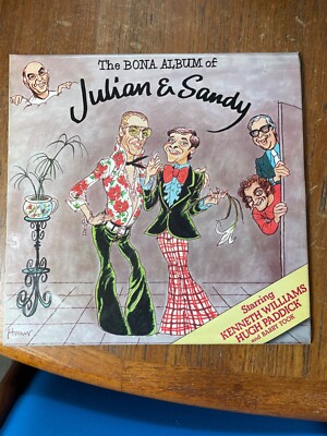 The Bona Album of Julian & Sandy DJF20487 LP 1976 Kenneth Williams/Hugh Paddick