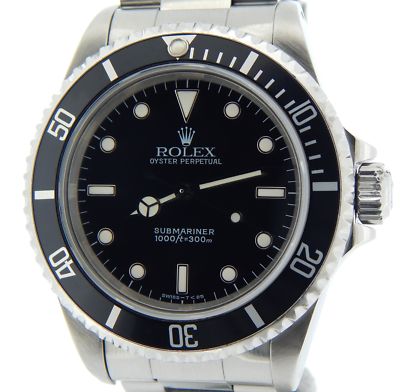 rolex submariner without bezel