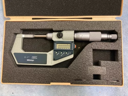 Mitutoyo 422-341 Digital Blade Micrometer 0-1"