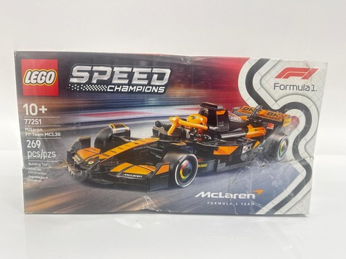 LEGO Speed Champions McLaren F1 Team MCL38 77251 KARTON BESCHÄDIGT