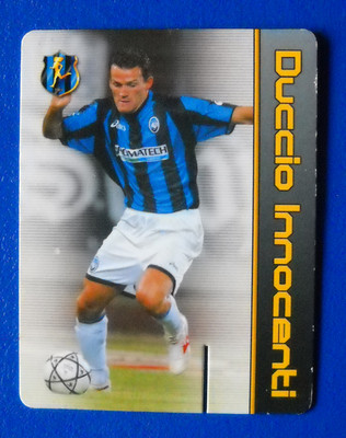 CARD FOOTBALL FLIX WK GAMES 2004/05 - N. 2 - INNOCENTI - ATALANTA - NEW |  eBay