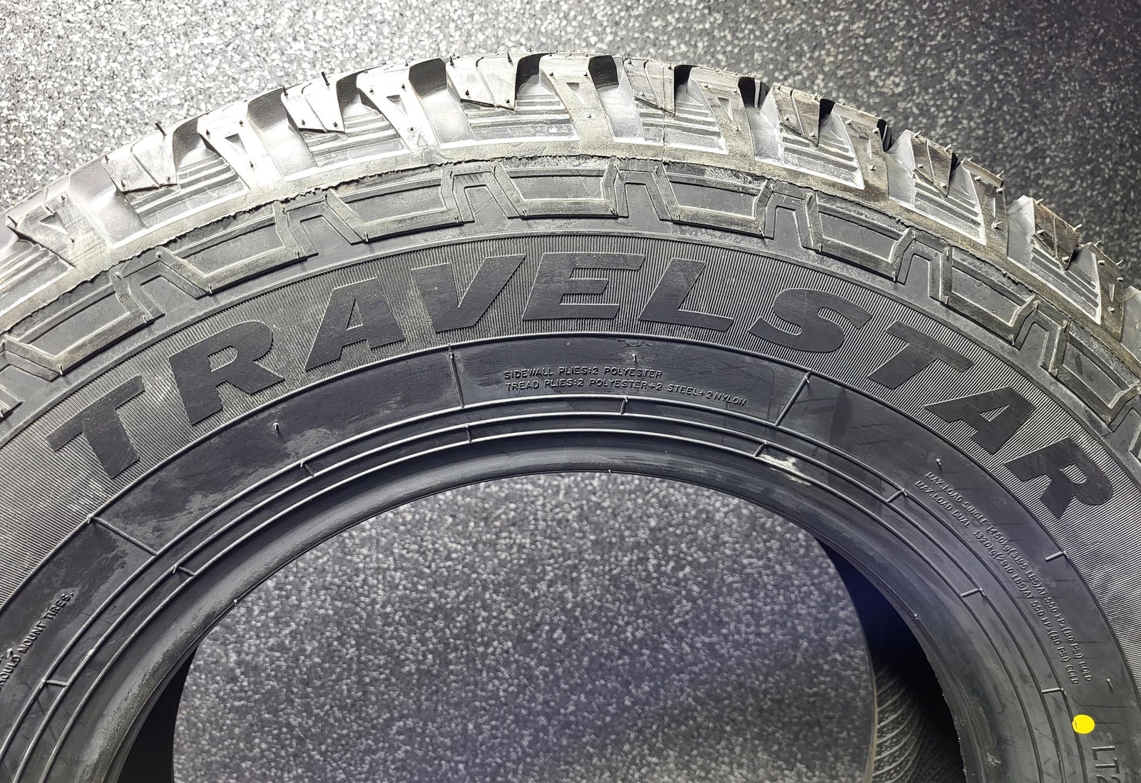 Travelstar EcoPath A/T LT265/70R17 10 Ply 121S All Terrain Tire DOT 3020 eBay